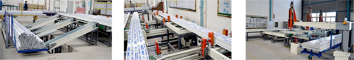 型材自动包装生产线